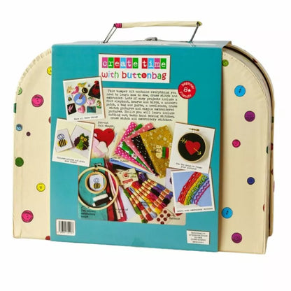 A Buttonbag Bumper Sewing and Embroidery Bumper Kit.