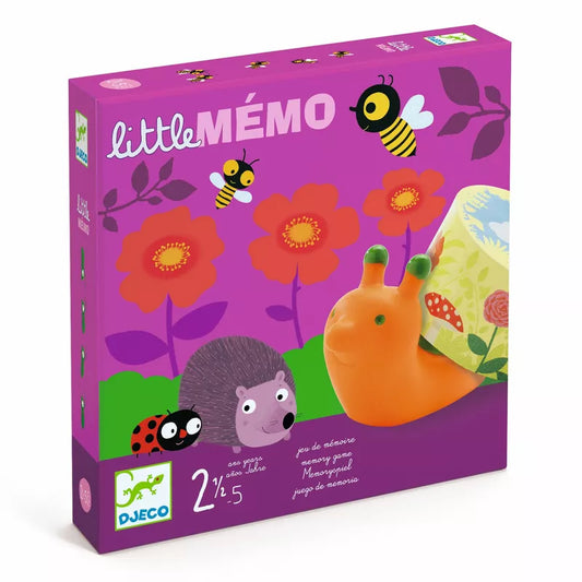 Djeco Toddler Game Little Memo is a delightful toy that helps improve memory games and observation skills.