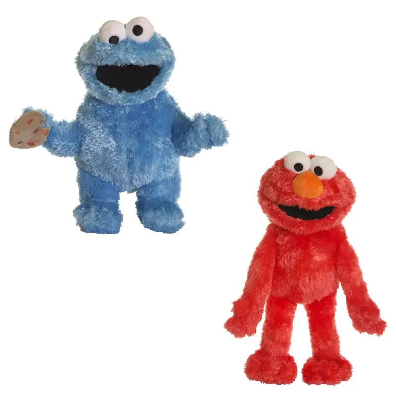 Elmo and Cookie Monster Hand Puppet Pack