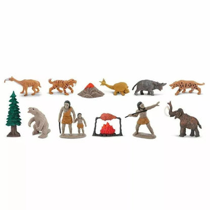 A collection of TOOBS® Figurines Prehistoric Life.