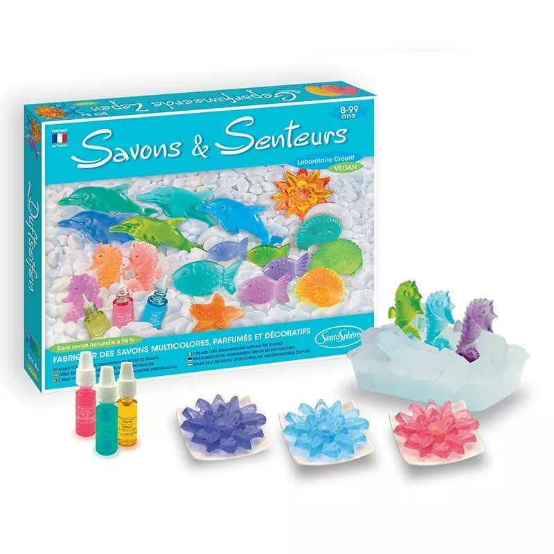 Sentosphere Soaps and Scents DIY soap making kit.