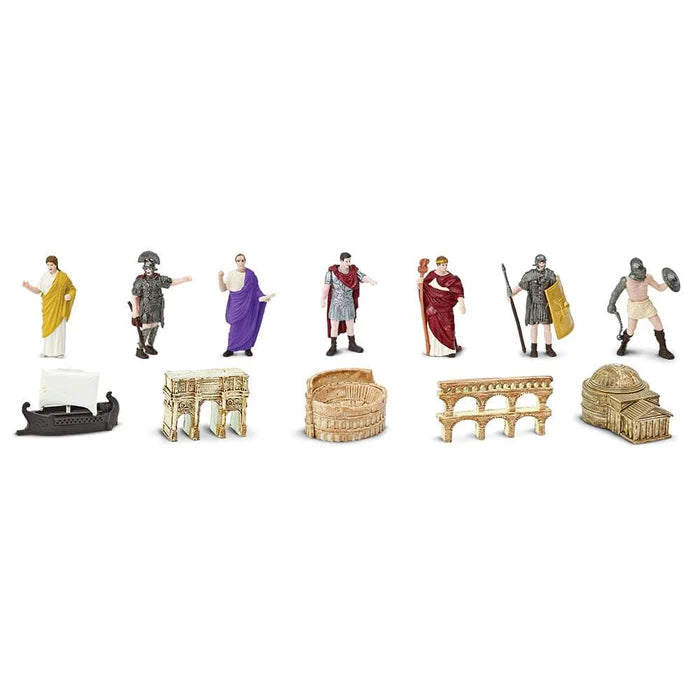 A group of TOOBS® Figurines Ancient Rome on a white surface.