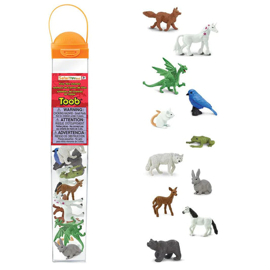 A package of TOOBS® Figurines Fairy Tale Animals in a package.