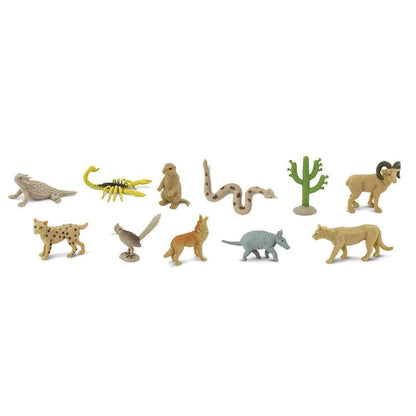 a group of TOOBS® Figurines Desert on a white background.