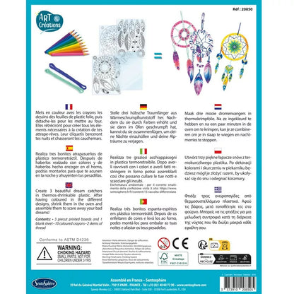 Sentosphere Magic Plastic Dream Catchers toy kit with unique designs - johnlewis.com.