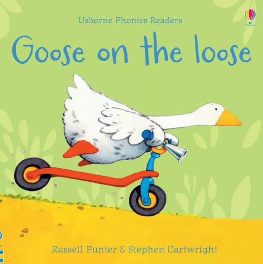 Usborne Phonics Readers: Goose on the loose