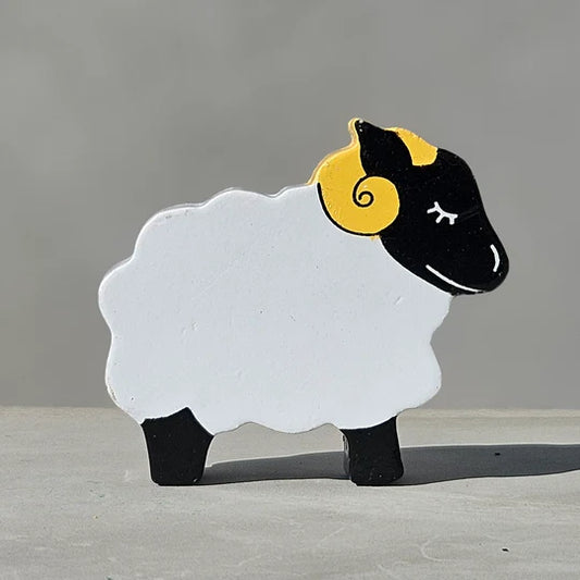 Magnetic Wooden Sheep Play Figure
