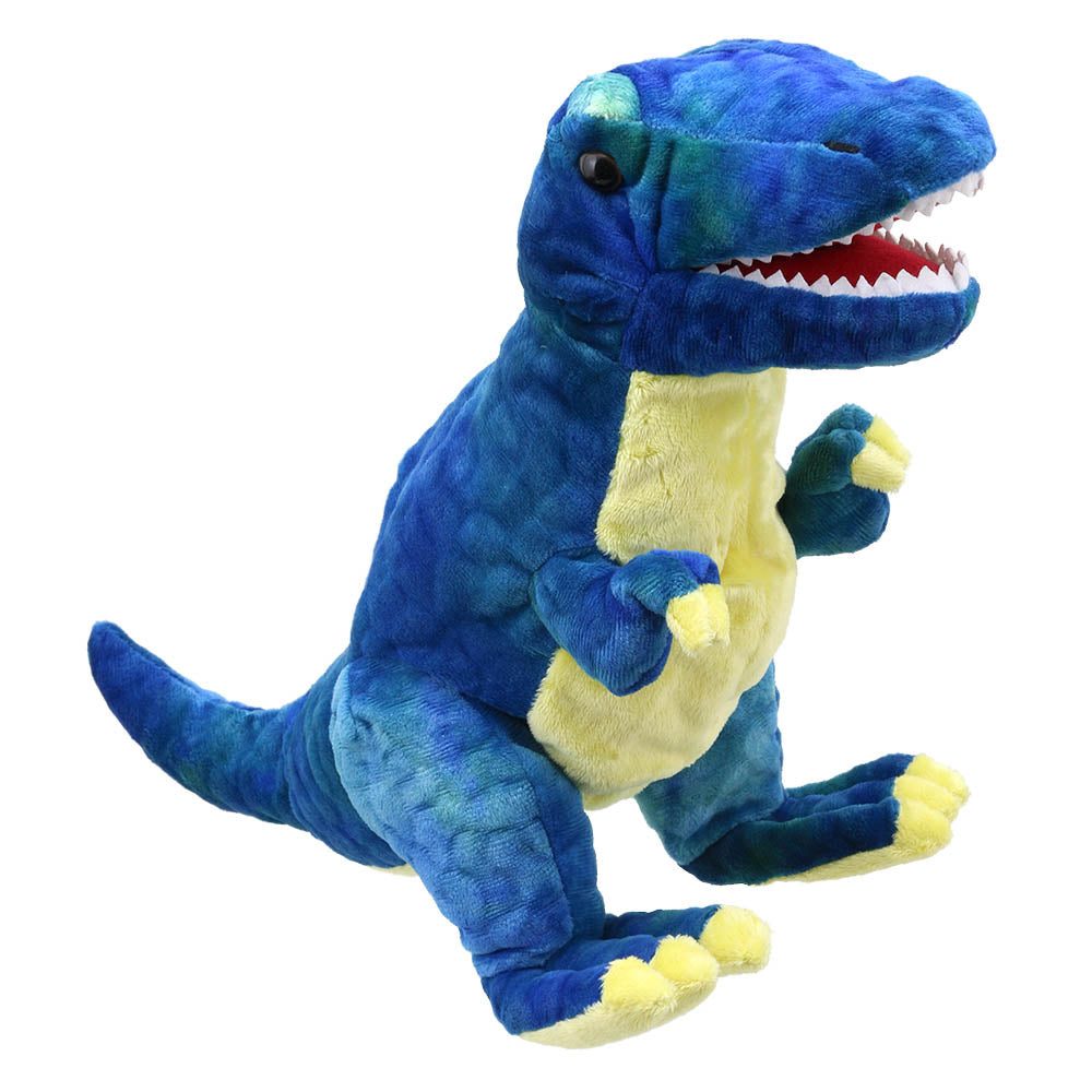 The Puppet Company Baby T-Rex Blue