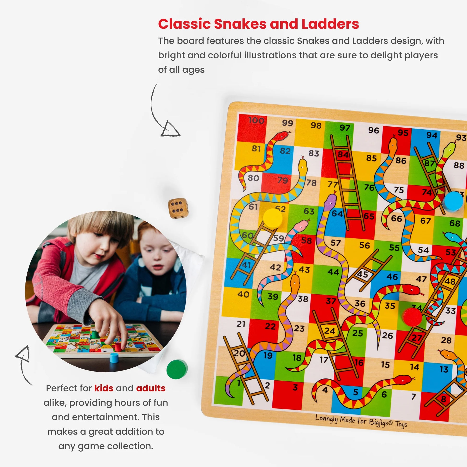 a close up of a child playing a game of snakes and ladders.