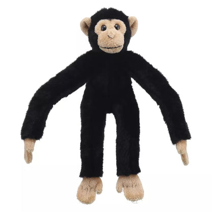 A Chimp Canopy Climber toy with long limbs and a friendly face, isolated on a white background, perfect for creative play.