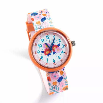 A Djeco Watch Flowers on a white background.