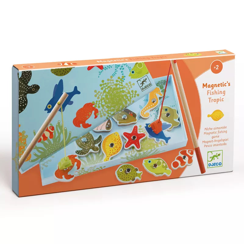 The Djeco Magnetic Fishing Tropic Game is a great gift for kids.
