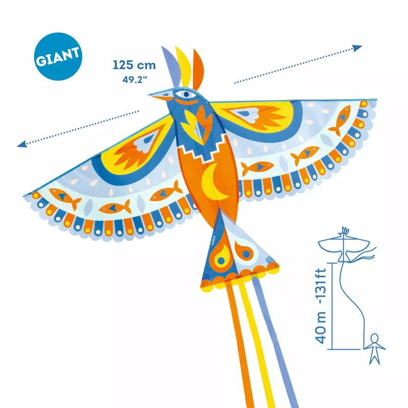 Egyptian bird kite toy - Djeco Kites Maxi Bird - egyptian bird kit.