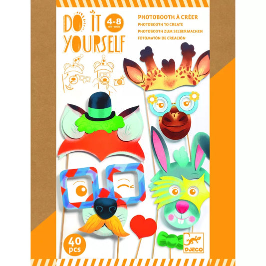 Djeco Mosaics & Stickers Animal Party Creative Kit