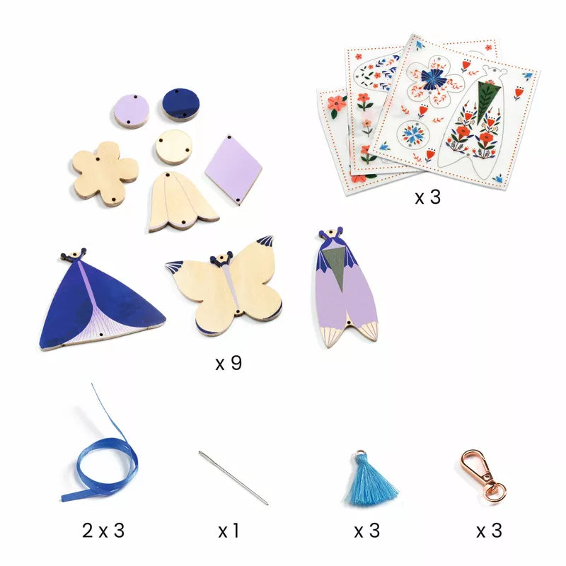 Djeco Create Butterflies - Djeco Create Butterflies with wooden charms - Djeco Create Butterflies - Djeco Create Butterflies - Djeco Create Butterflies - Djeco Create Butterflies.