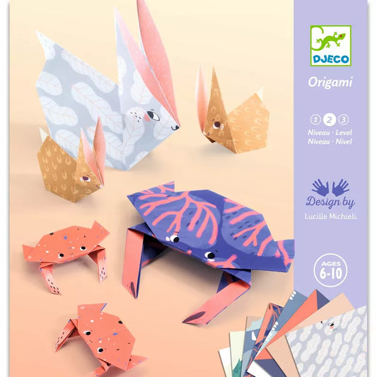 Introduce children to the Djeco Origami Family and explore animal parents through the creative world of paper folding.