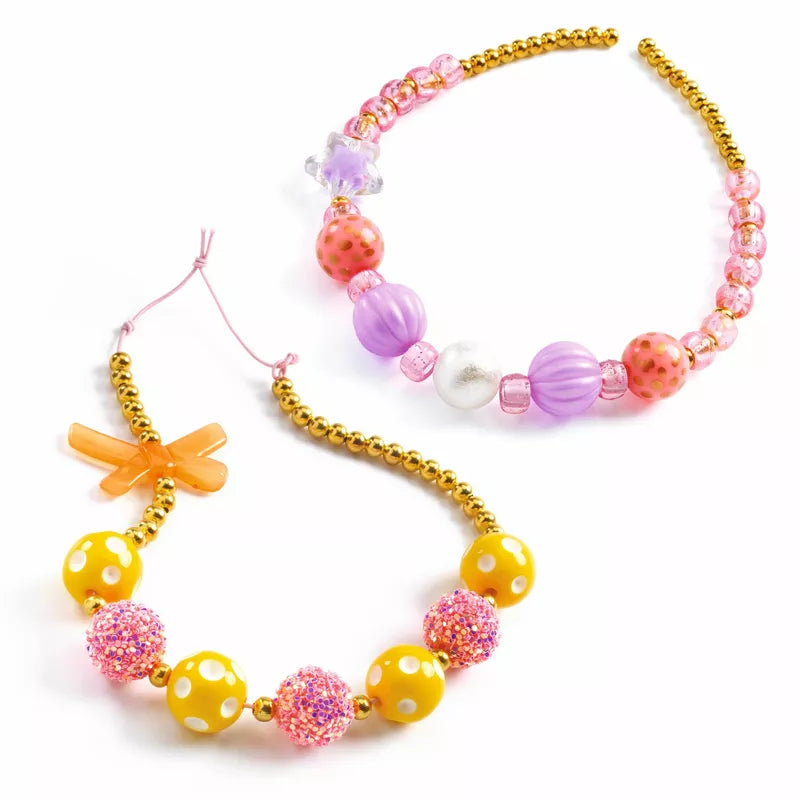 Djeco Beads & Jewellery Bubble beads, Gold