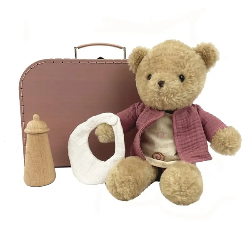 Morrissette Bear With Clothes In A Case