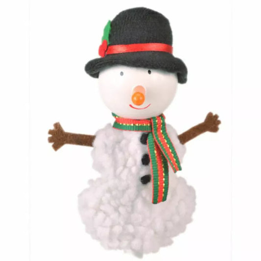 Fiesta Crafts Snowman Finger Puppet