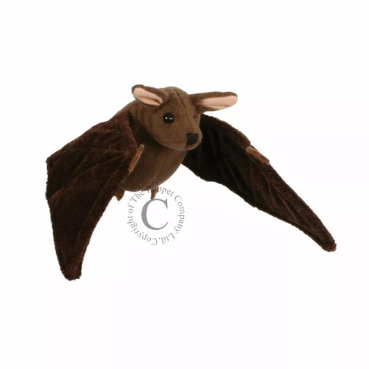A Bat Finger Puppet, sized for children or adults’ fingers. Soft padded body, with realistic colours.