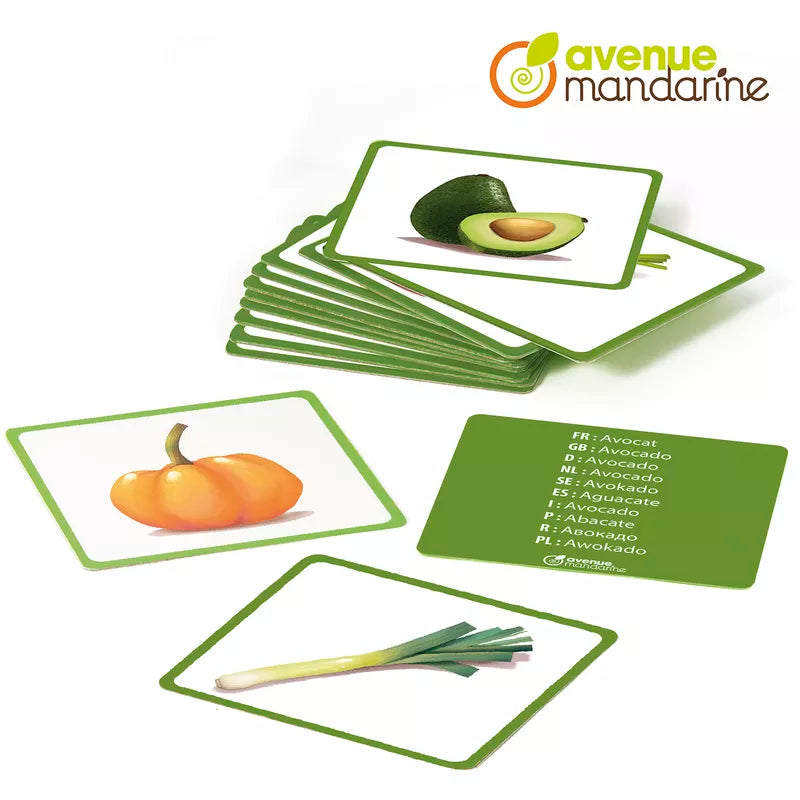 A set of Picture Cards Vegetables.