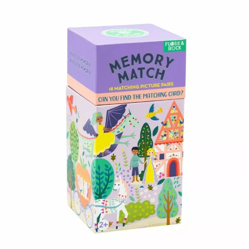 A Floss & Rock Memory Match Fairy Tale box on a white background.
