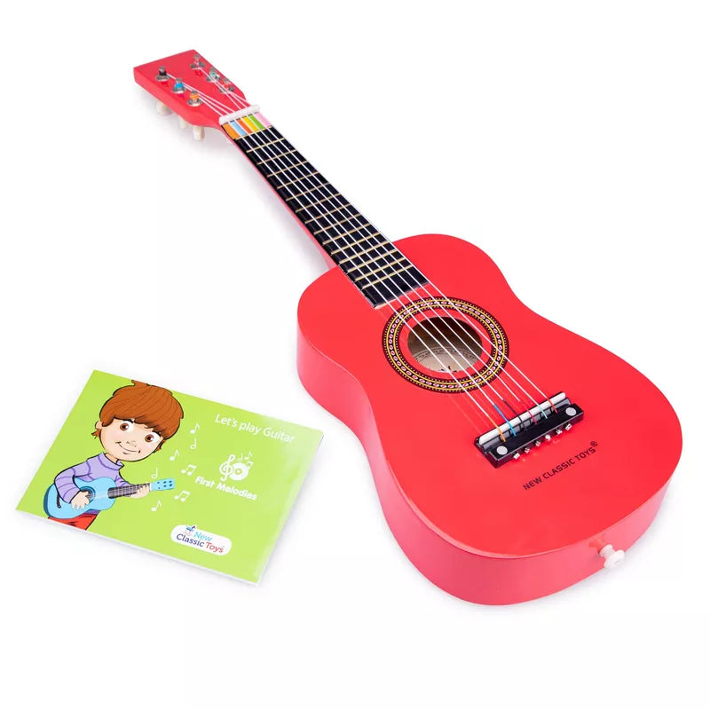 New Classic Toys Red Guitar