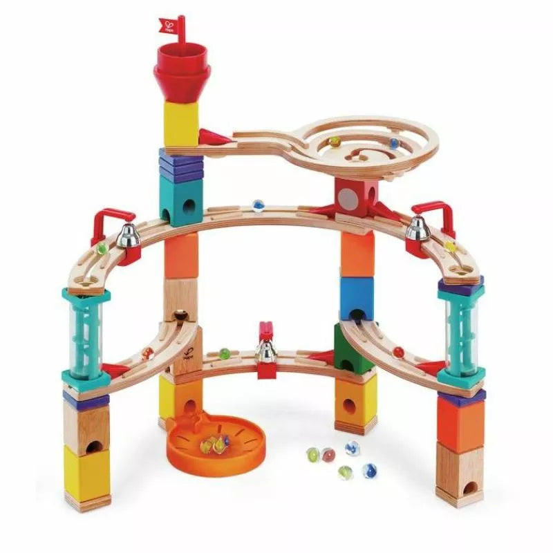 Hape Castle Escape Quadrilla Marble Run Wooden Construction Set