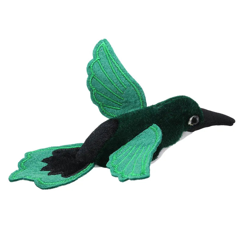 The Puppet Company Finger Puppet Hummingbird Green