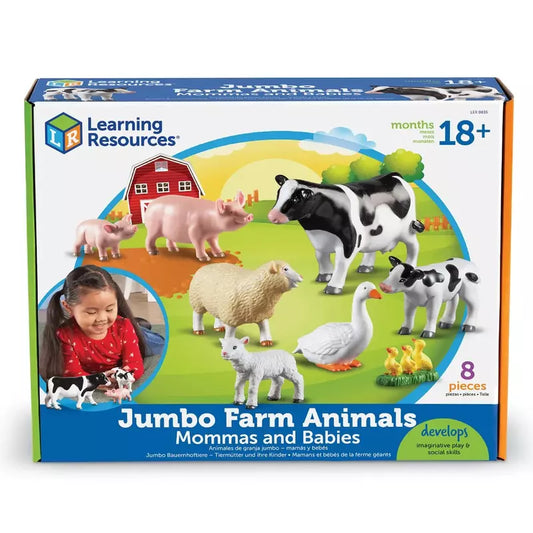 Learning Resources Jumbo Farm Animals - Mommas and Babies are durable and perfect for toddlers.