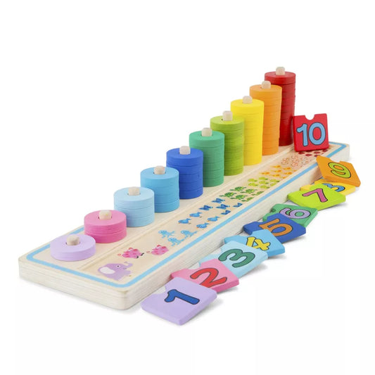 A New Classic Toys Learn to Count wooden toy.
