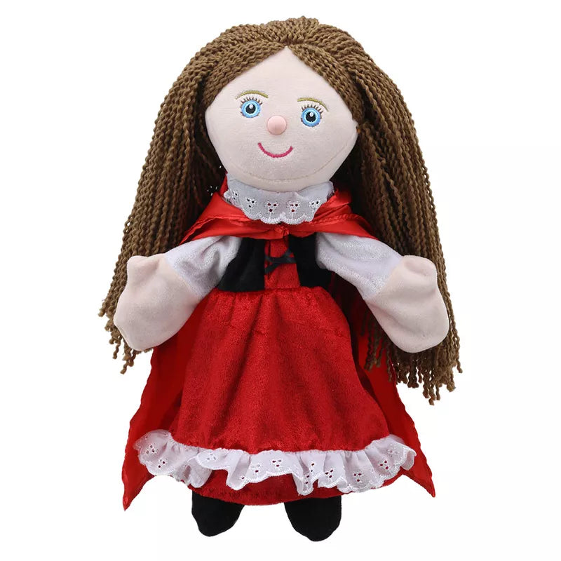 The Puppet Company Hand Puppet Little Red Riding Hood, perfect for imaginative storytelling and expanding vocabulary.