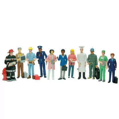 A group of Miniland Figures Professions.