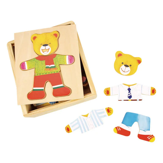 Dress up Puzzle Mr Bear