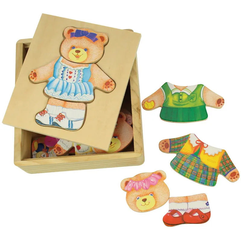 Dress up Puzzle Mrs Bear