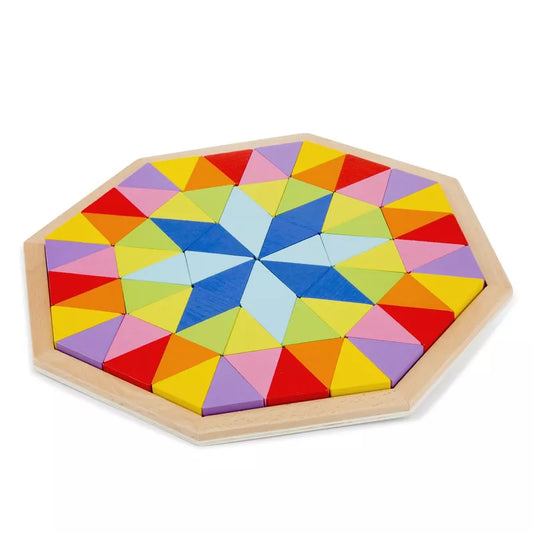 New Classic Toys Octagon Puzzle with a colorful geometric design.