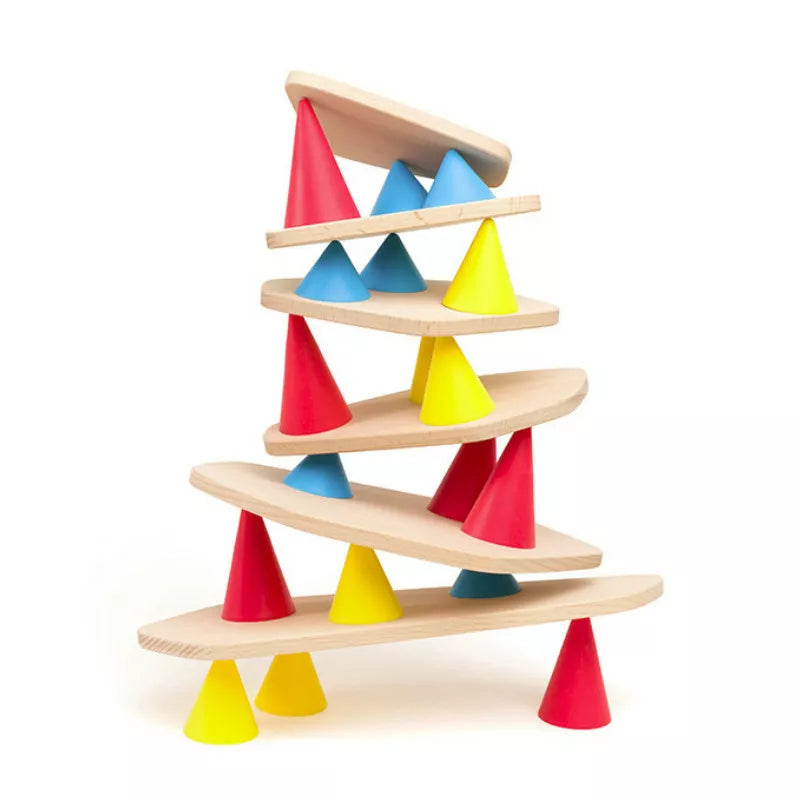 a Piks Construction Small Kit with colored cones.