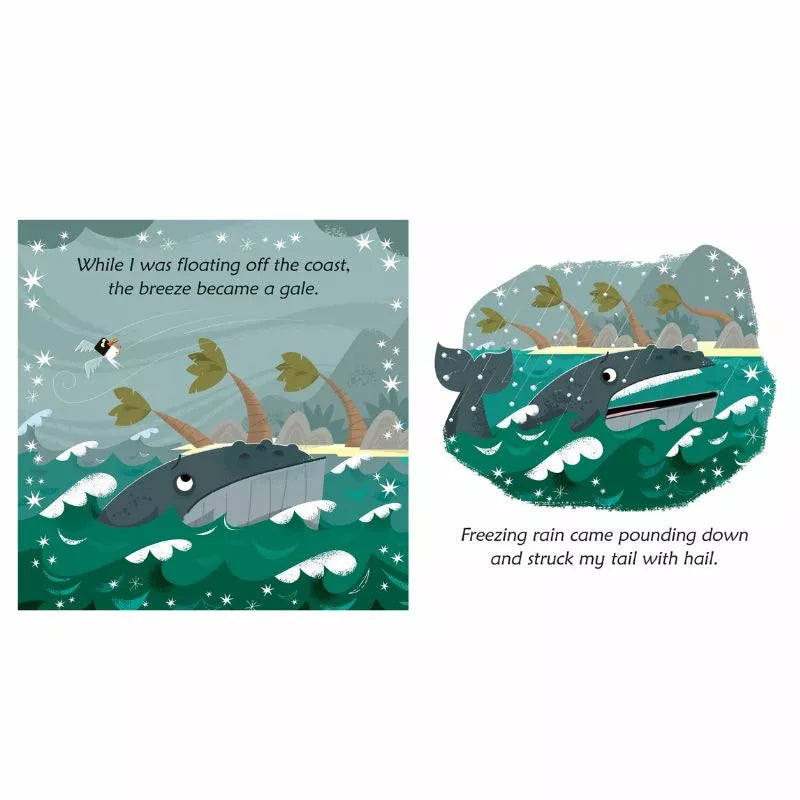 A captivating Usborne Phonics Readers: Whale tells a tale book that enhances language skills through a beautifully illustrated picture of a whale and a boat in the ocean.