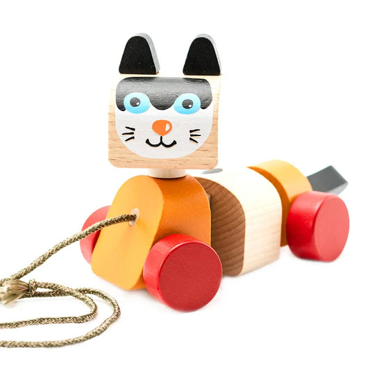 Cubika Pull along Cat