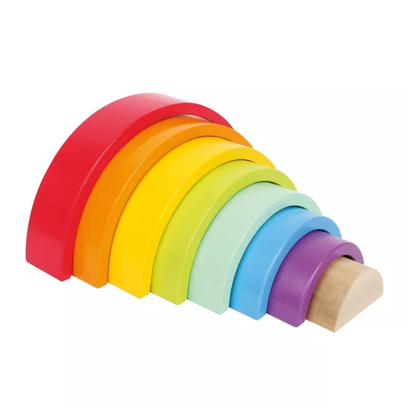 A Motor Activity Rainbow on a white background.