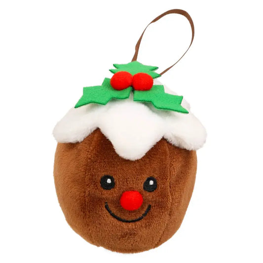 Christmas Pudding Finger Puppet Decoration