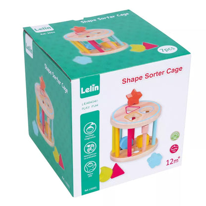 A New Classic Toys Shape Sorter Cage in a box, perfect for children.
