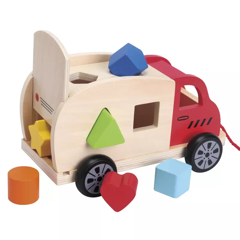 A New Classic Toys Shape Sorting Truck.