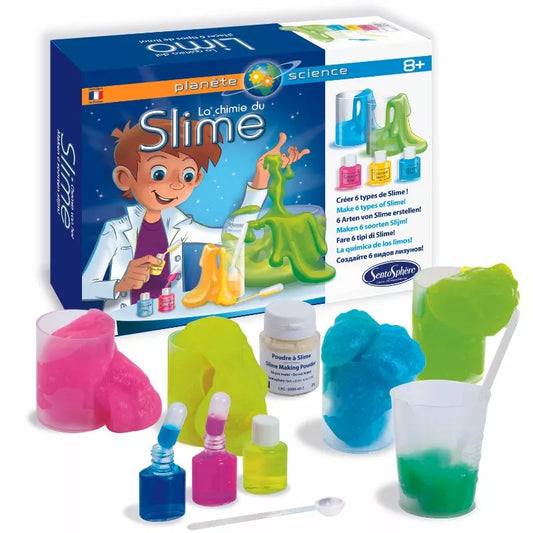 Sentosphere Chemistry of Slime science toy kit.