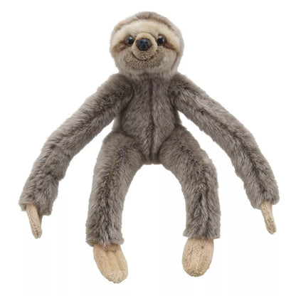 Plush Sloth Canopy Climber with a smiling face and long limbs ready for a cuddle.