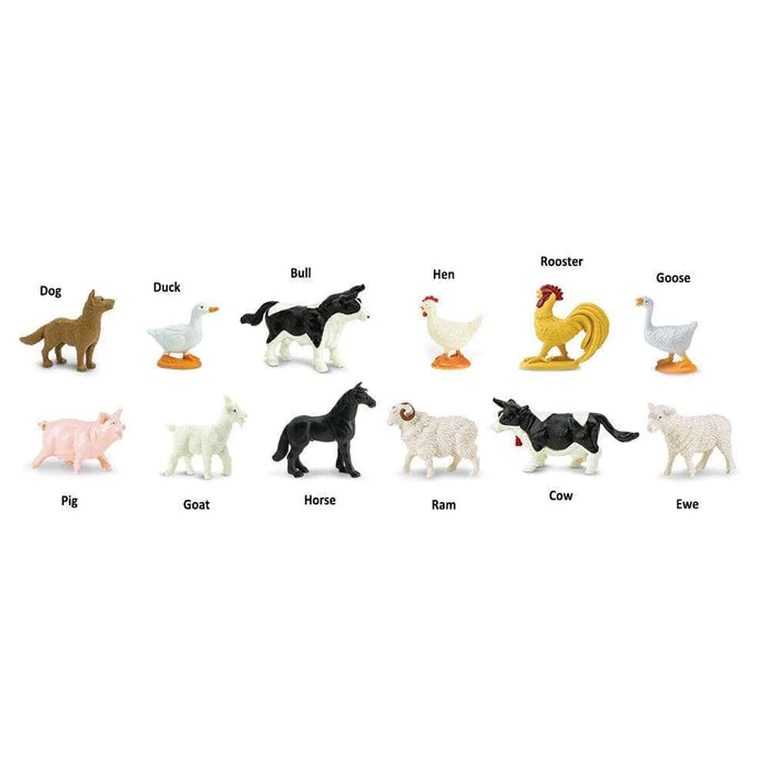 A group of TOOBS® Figurines Farm are shown on a white background.