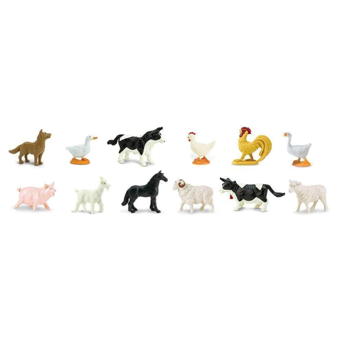 a group of TOOBS® Figurines Farm on a white background.