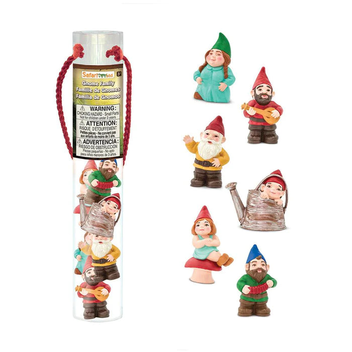 TOOBS® Figurines Gnome Family in a tube.