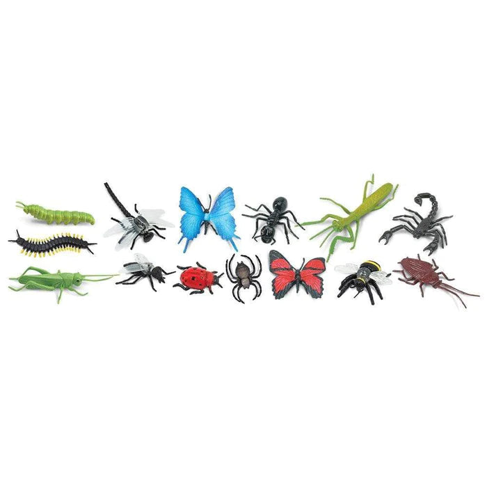 a group of TOOBS® Figurines Insects on a white background.
