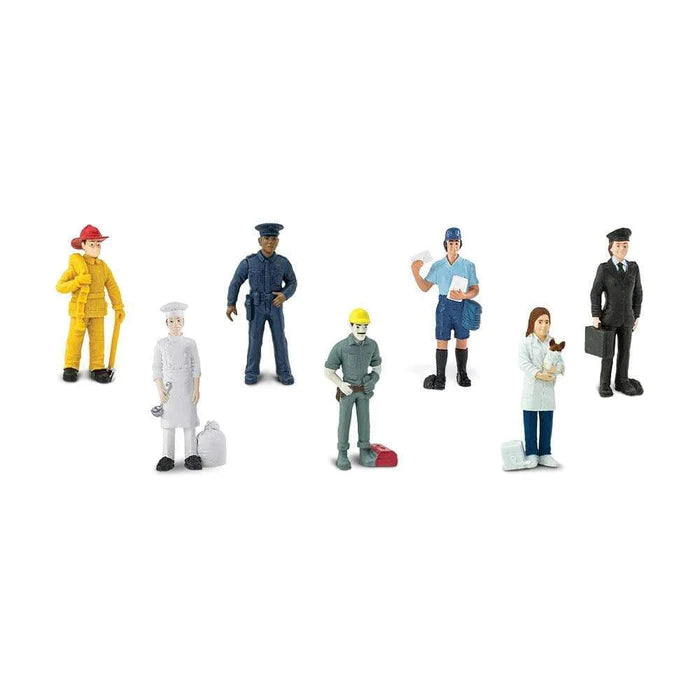 A group of TOOBS® Figurines People at Work.